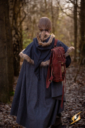 Adventurer Backpack - Suede-GoblinSmith