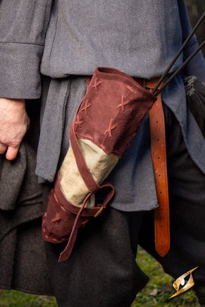 Wildling Quiver - Suede-GoblinSmith