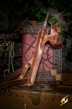 Wand Shoulder Holster - Faux Leather-GoblinSmith