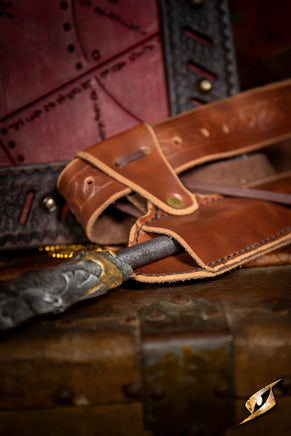 Wand Shoulder Holster - Faux Leather-GoblinSmith