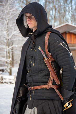 Wand Shoulder Holster - Faux Leather-GoblinSmith