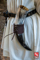 RFB Horn Holder Suede-GoblinSmith