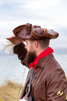 Pirate Hat - Faux Leather-GoblinSmith