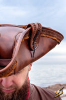 Pirate Hat - Faux Leather-GoblinSmith