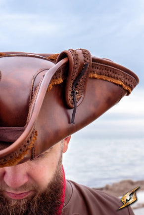 Pirate Hat - Faux Leather-GoblinSmith