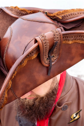 Pirate Hat - Faux Leather-GoblinSmith