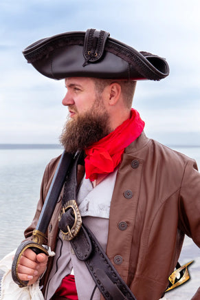 Pirate Hat - Faux Leather-GoblinSmith