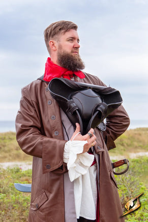Pirate Hat - Faux Leather-GoblinSmith