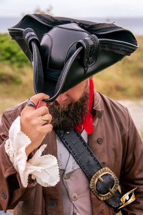 Pirate Hat - Faux Leather-GoblinSmith