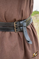 Twin Belt - Faux Leather-GoblinSmith
