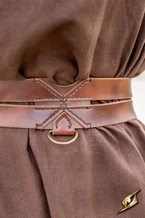 Twin Belt - Faux Leather-GoblinSmith