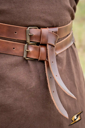 Twin Belt - Faux Leather-GoblinSmith
