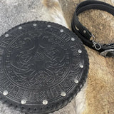 Viking Style Embossed Belt Bag-GoblinSmith