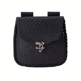 Viking Style Embossed Belt Bag-GoblinSmith