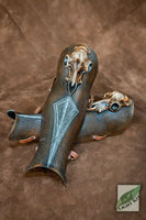 Barbarian Greaves PU - L/XL-GoblinSmith