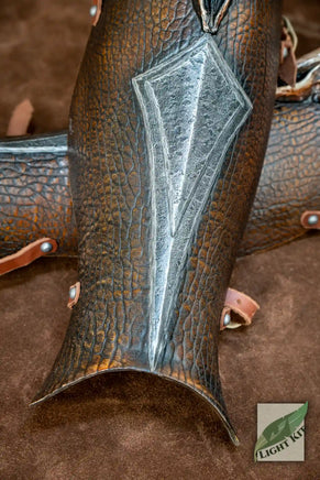 Barbarian Greaves PU - L/XL-GoblinSmith