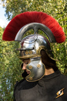 Galea Roman Helmet w. Plume-GoblinSmith