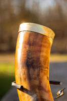 Warrior drinking horn 16.9 fl oz-GoblinSmith