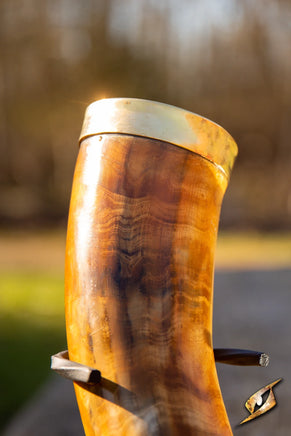 Warrior drinking horn 16.9 fl oz-GoblinSmith
