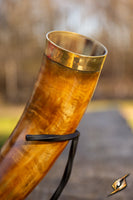 Warrior drinking horn 16.9 fl oz-GoblinSmith