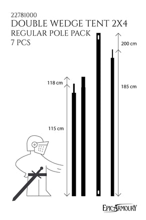 Double Wedge Pole Pack-GoblinSmith