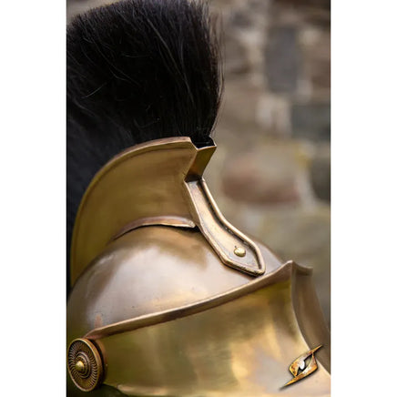 Corinthian Helmet W/Plume-GoblinSmith