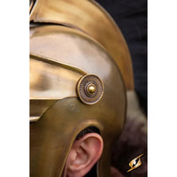 Corinthian Helmet W/Plume-GoblinSmith