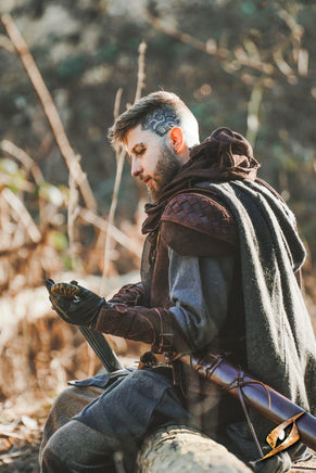 Ranger Shoulders - Suede-GoblinSmith