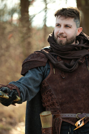 Ranger Shoulders - Suede-GoblinSmith
