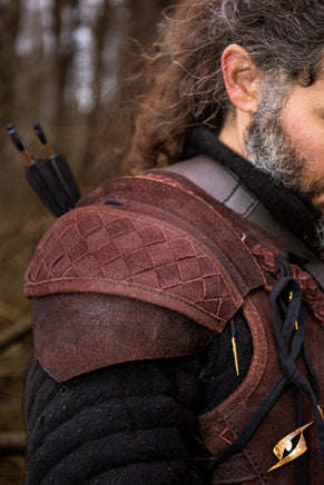 Ranger Shoulders - Suede-GoblinSmith