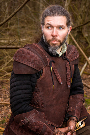 Ranger Shoulders - Suede-GoblinSmith