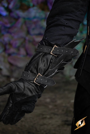Shadow Bracers Suede-GoblinSmith
