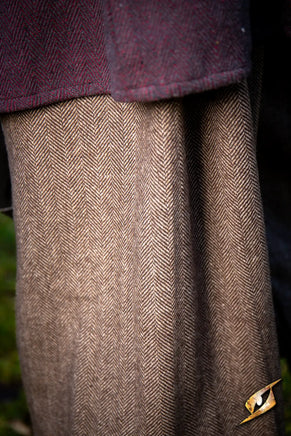 Pants Ull Rus - Wool Herringbone-GoblinSmith