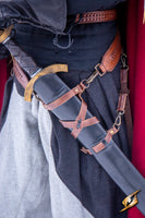Sword Belt Scabbard - Faux Leather-GoblinSmith