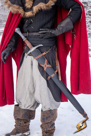 Sword Belt Scabbard - Faux Leather-GoblinSmith
