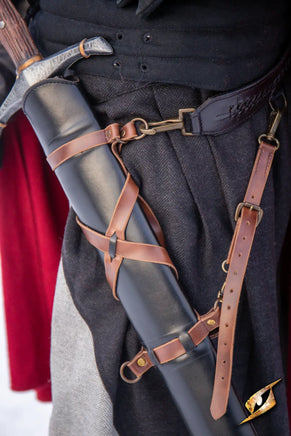 Sword Belt Scabbard - Faux Leather-GoblinSmith