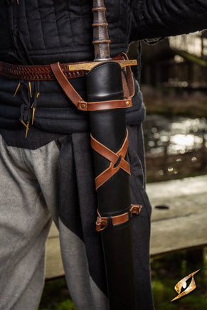 Sword Belt Scabbard - Faux Leather-GoblinSmith