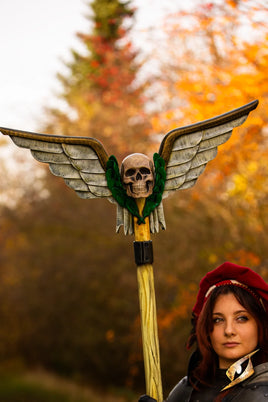 Battle Standard - Winged Skull Top-GoblinSmith