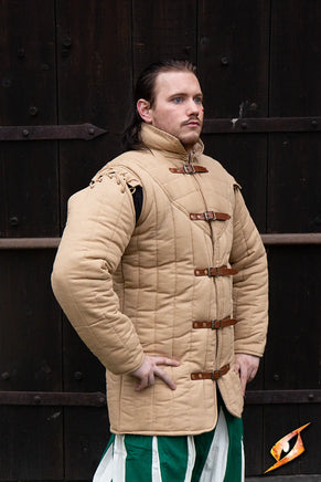 Gambeson Warrior With Long Sleeves-GoblinSmith