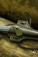 Cutthroat Knife & Holder-GoblinSmith