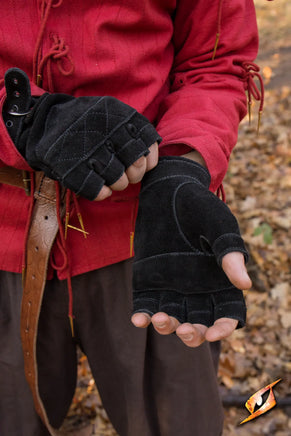 Celtic Gloves Suede-GoblinSmith