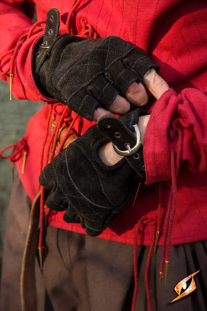 Celtic Gloves Suede-GoblinSmith