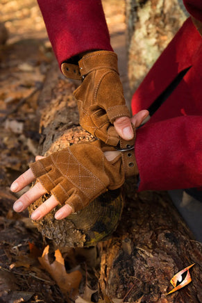 Celtic Gloves Suede-GoblinSmith