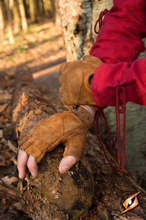 Celtic Gloves Suede-GoblinSmith