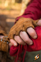 Celtic Gloves Suede-GoblinSmith