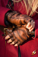 Celtic Gloves Leather-GoblinSmith