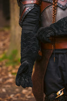 Scales Gloves - Suede-GoblinSmith