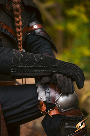 Scales Gloves - Suede-GoblinSmith