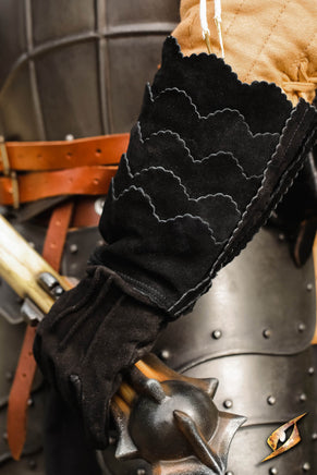 Scales Gloves - Suede-GoblinSmith