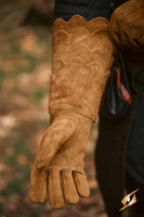 Scales Gloves - Suede-GoblinSmith